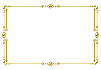golden frame for your text