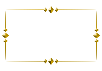 gold frame for text