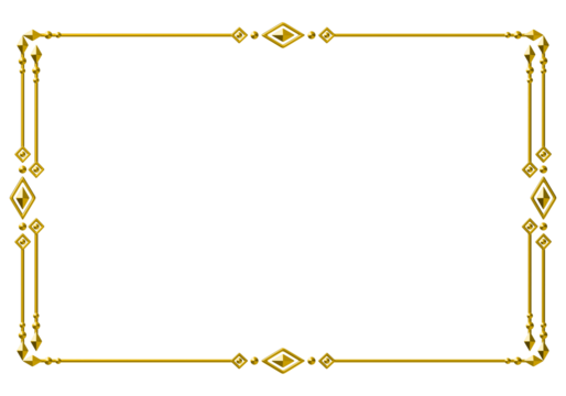 golden frame for your text