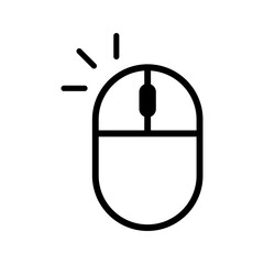 Click computer mouse icon
