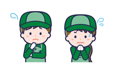 配達員／2人組／男女 05