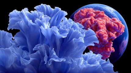 Abstract Cloudscape: Dreamy Sky, Fantasy Art, Artistic Design