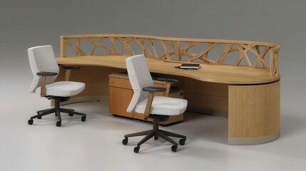 Modern Office Desk & Chairs: Stylish Workspace Furniture