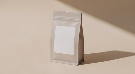 High-Quality Minimalist Tea Packaging Mockup Featuring Elegant Neutral Composition