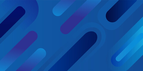 Abstract Blue background. Minimal geometric blue light background abstract design.