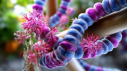 Fungal Hyphae Growth: Microscopic Fungi Infection Image