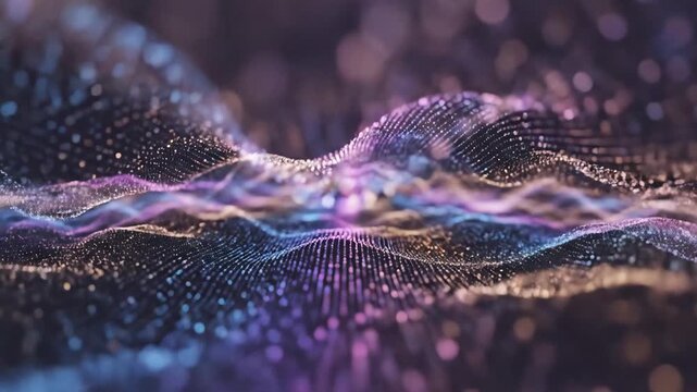 Abstract Data Visualization A Mesmerizing Display of Information.