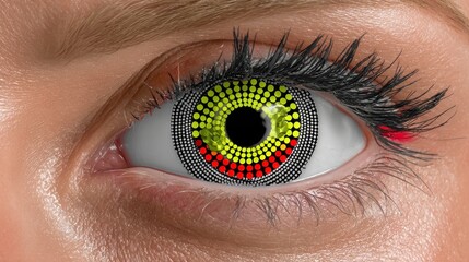 Novelty Contact Lenses, Eye Fashion, Costume Accessory