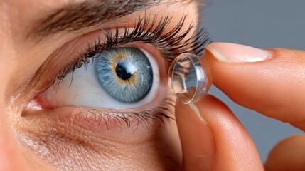 Contact Lens Insertion, Eye Care, Vision Correction