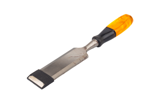 chisel Tools Isolated on White Background single - Powered by Adobe