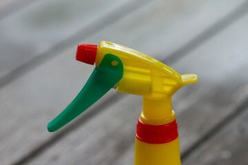 close up Foggy water nozzle