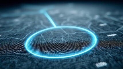 Digital Data Network Connection | Tech Circuit Board