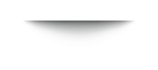 Black Horizontal Gradient Shadow Transparent Effect with Soft Overlay on Isolated Background for Design. Perfect for Product Presentation, Digital Design or Modern Aesthetic Projects.