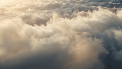 A dramatic cloudscape timelapse showcases the shifting nature of white clouds against a vast blue sky