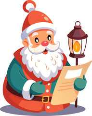 Christmas Santa Claus Vector Art for T-Shirts, Cute and Artistic Santa Claus T-Shirt Vector, Santa Claus Vector T-Shirt Designs