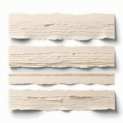 High‑resolution aesthetic torn paper scrap texture with natural edges, soft shadows, and realistic handcrafted details for creative design use (scrap (27))