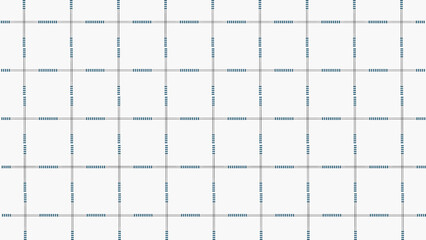 Seamless Geometric Dotted Grid Pattern on White Background