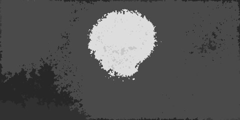Abstract textured grunge background with a bright white circular shape and dark shadowy elements