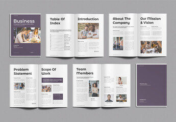 Business Proposal Template Design