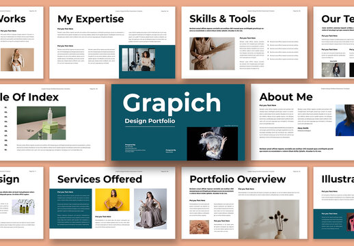 Graphic Design Portfolio Presentation Template