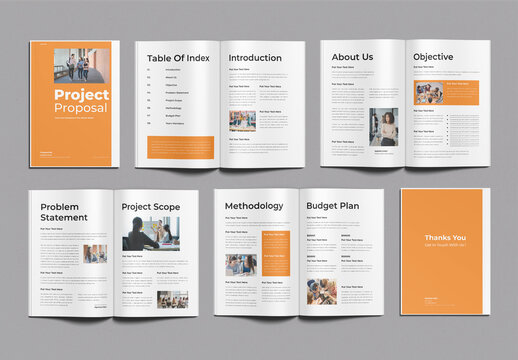 Project Proposal Template Design