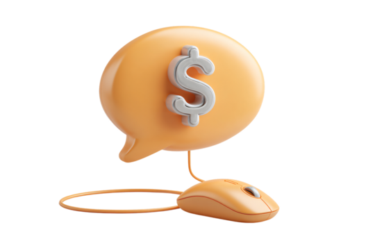 Online financial communication, digital payment and internet money discussion