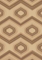 A beautiful seamless geometric pattern featuring soft neutral tones, ideal for serene home decoration or stylish digital presentations ,interior ,aesthetic ,design
