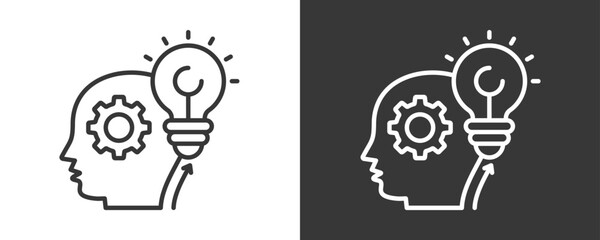 Skills Icon Set Vector Collection Isolated In Black And White © Jackcuan