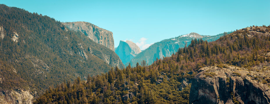 Half Dome Panorama