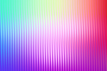Pastel Rainbow Vertical Ribbed Abstract Background