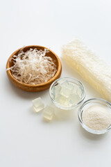 寒天の種類　白背景