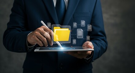 Digital Document Management System Organizing Business Information Efficiently