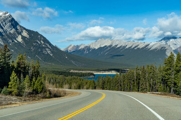 road in the mountains