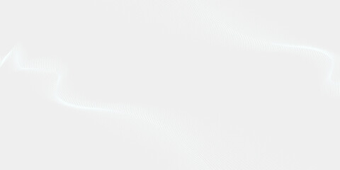 Dot white gray wave light technology texture background. Abstract big data digital concept. 3d rendering.