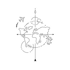 World Traveler illustrations