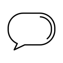 Speech bubble icon