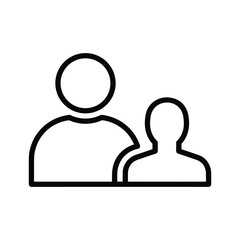 Two people icon