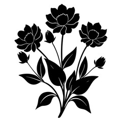 vector illustration of a flower
