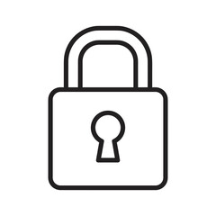 Padlock icon symbolizing security and privacy