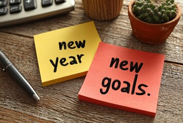 Planning new year goals and resolutions