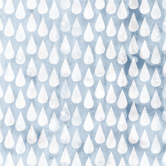 Blue Watercolor Raindrop Texture