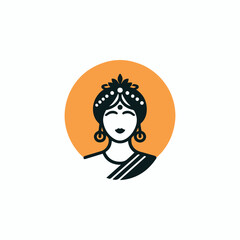 Hindi Lady Logo