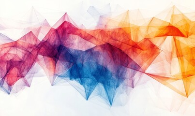 Geometric world map highlighting connectivity, communication, and global networking. A conceptual design representing the integration of business, community, and the global, Generative AI