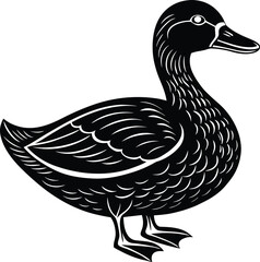 duck vector icon logo rubber duck sunglasses cartoon character illustration bird farm animal doodle symbol design