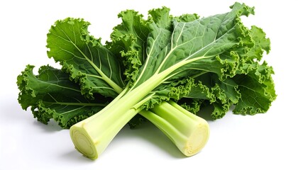 Fresh Curly Kale - A Nutritious and Vibrant Green Vegetable.
