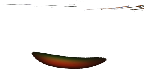 Vintage Curved Stroke and Color Shift Overlay - Professional Retro Film Effect for Video and Photo Editing - Authentic Aged Graphic Resource for Creative Digital Content with Artistic Color Blend

