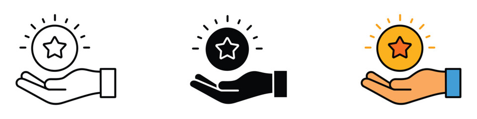 Earn point icon vector. achievement, awards, and excellence symbol. vector illustration.