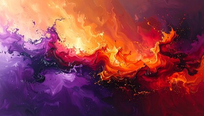 Abstract Expressionism - A Symphony of Colors and Textures.