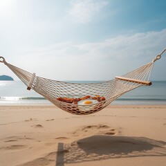 hammock on the beach