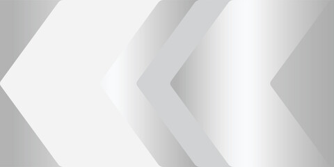 Abstract gray background with white dynamic wavy hexagon texture. suitable for wallpaper  poster  banner vector